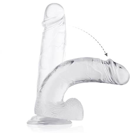 şeffaf jel dildo