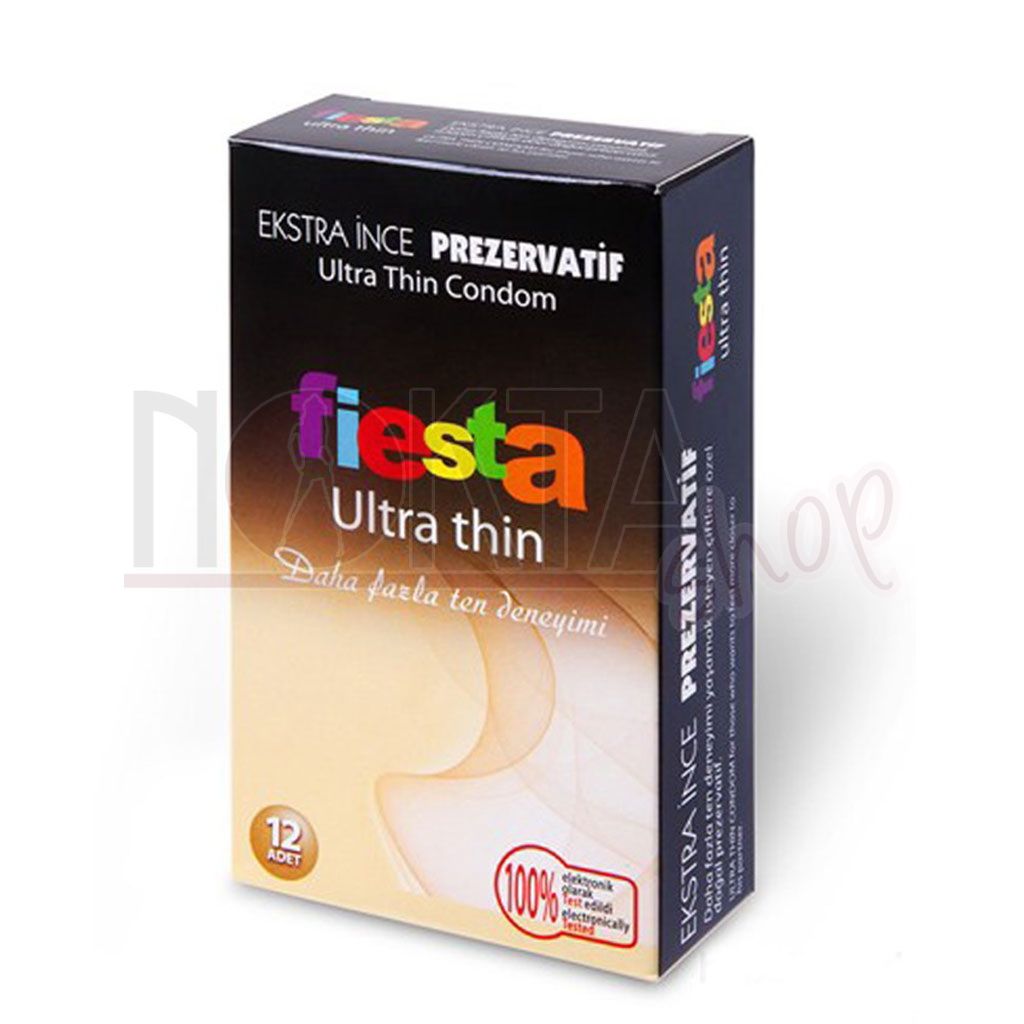 Fiesta ultra thin 12li ultra ince prezervatif