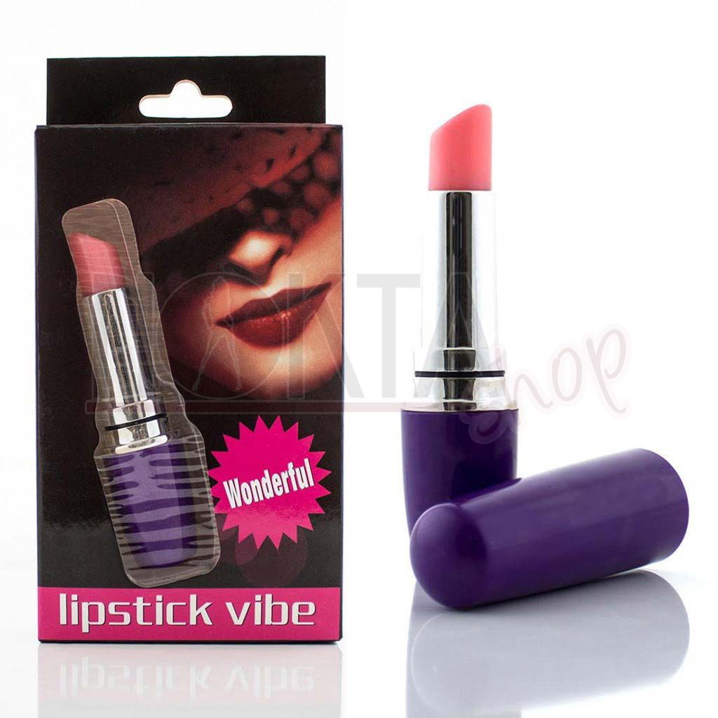 Lipsstick titreşimli ruj şeklinde vibratör