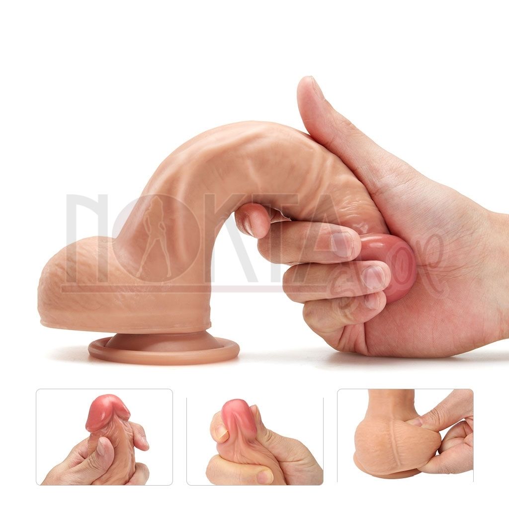 Stephen 20cm çift katmanlı ultra gerçekçi realistik penis