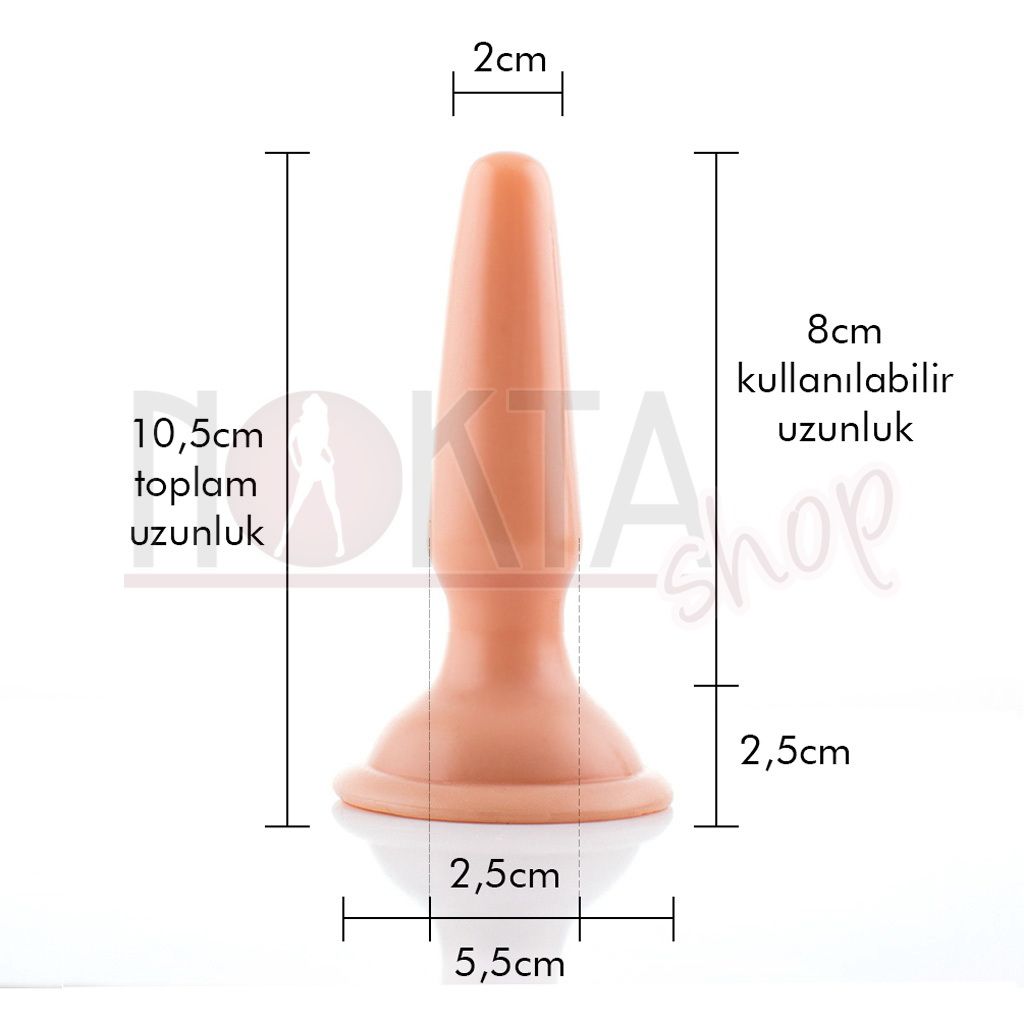 Vanilla dip 3'lü anal plug alıştırıcı tıpa butt plug set